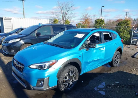 2020 Subaru Crosstrek Hybrid from USA, damaged, VIN JF2GTDNC5LH227384